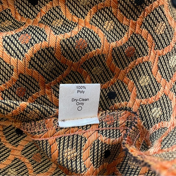 Khangura Women’s Long Sleeve Jacket One Button Front Abstract Design Large - Picture 8 of 8